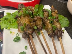 现穿现烤牛肉串-牛品荟牛肉火锅(新城广场店)