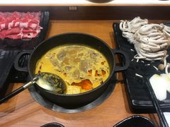 自制印度咖喱锅底-呷哺呷哺 黄金牧场 (欢乐谷店)