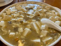 蟹粉烩豆腐-牧羊餐厅