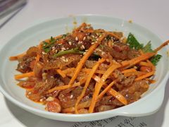 泡椒鱼皮-猪啊牛呀羊啊铜盘烤肉(正大广场店)