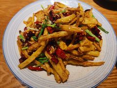 干煸藕丝-静一餐厅·湖北菜(前门创始店)