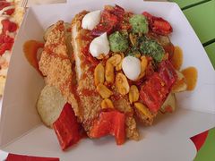 川味炸鸡配土豆片-Lotso Lunch Box 草莓熊餐盒