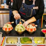 烟台这家冰店吃不够‼️一整颗番茄茶尊好喝