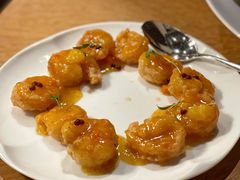 橙味蟹粉脆皮虾球-宁波柏悦酒店·钱湖渔港