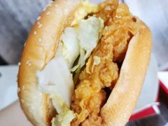 香辣鸡腿堡单人餐兑换券-肯德基(永旺店)