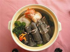 石锅牛仔骨，龙凤汤，雪鱼蔬菜-亚清佳宴