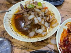 圆葱煎猪肝-金明玉小吃(康城路店)