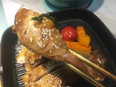 花开果香烤鸡-蜜桃花开·中西融合菜E&W(南长街店)