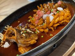 清蒸松鼠桂鱼-荷风细雨·中国茶宴(碧云店)