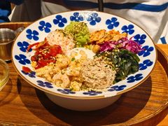 金枪鱼甜虾三文鱼波奇饭-旬福食堂·家庭料理(富民路店)