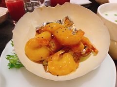 珊汁沙律大虾-柒园·三十年创意杭帮菜(龙湖滨江天街店)