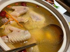 安庆老母鸡汤炖炒米-山里亲戚(淞虹路店)