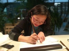 上课实景-六出私塾LiuChu•成人美术书法系统课程专业画室(熊婆婆的花园店)