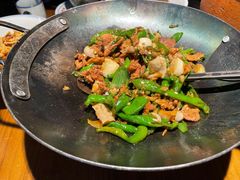 菜籽油炒超级小炒肉-老湘村·湖南土菜(天河维多利店)