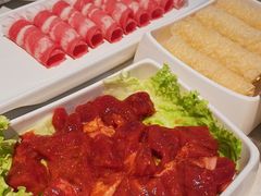 孜然牛肉粒-海底捞火锅(海悦天地店)