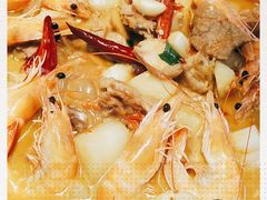 -蜀八婆鲍鱼鸡煲虾(宝安坪洲店)