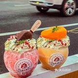 福州🔥这家火锅店的甜品好出圈泡菜坛子奶茶🍧绝了！