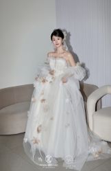 -桃子造型婚纱礼服(凤起广场店)
