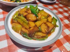 地三鲜-老郑家东北春饼(龙悦居店)