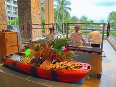 -亚龙湾希尔顿自助餐厅·海鲜·烧烤·沙滩BBQ·现场乐队