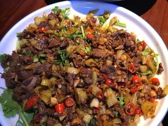 小炒黄牛肉-唐师傅湘西名菜馆(武陵路店)