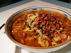 水煮肉片-付掌柜在成都·热炒砂锅集(金禾店)