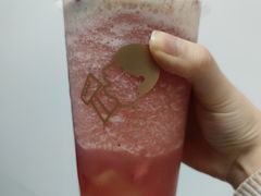 雪山莓莓桂花冻-喜茶(上海泰禾大厦店)