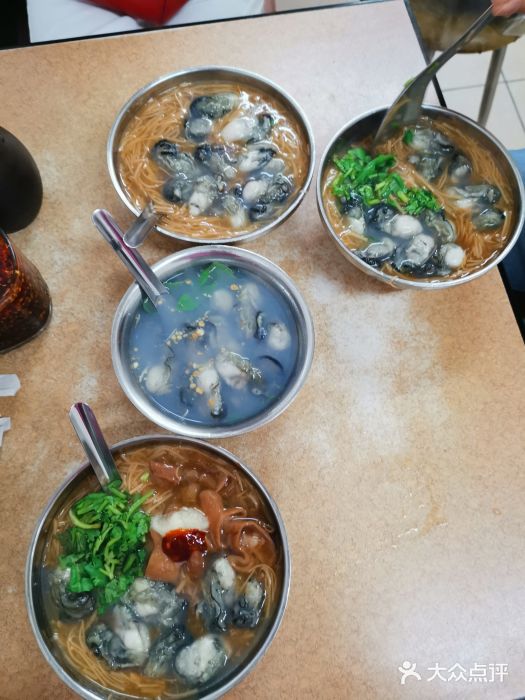 阿川蚵仔面线图片