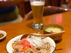 牛肉盖饭-気楽亭和食料理(气乐亭大世界本店)