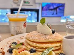 鲜奶松软热香饼-blend咖啡部落(车公庙店)