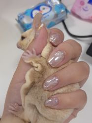 -手牵手美甲