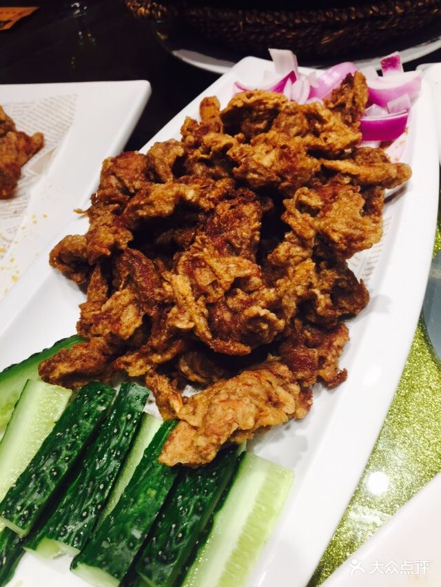 鱼王府大酒店青岛老炸肉图片 - 第1张