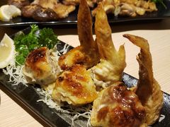 烤鸡翅饺子-気楽亭和食料理(气乐亭大世界本店)