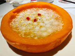 南瓜酒酿小圆子-玫瑰厅上海菜(兴国路店)