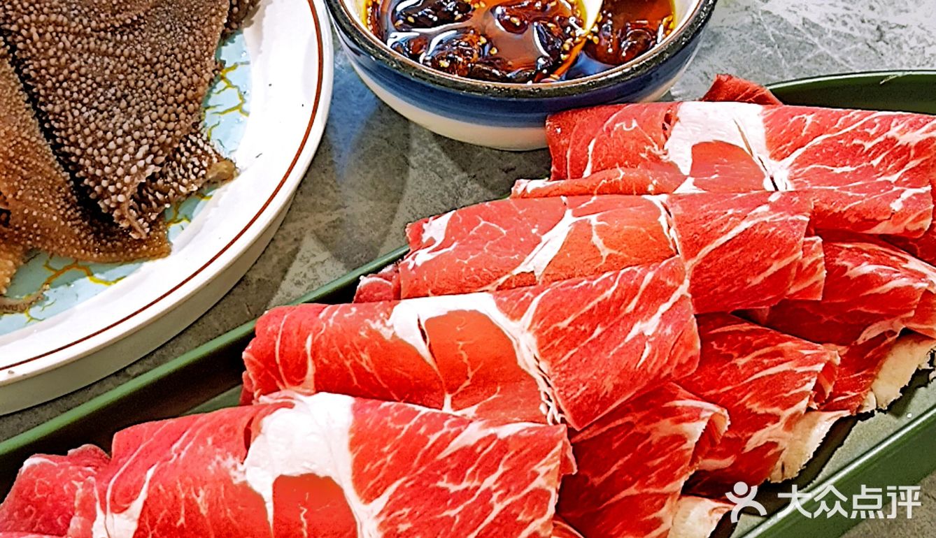 在和平门吃到了地道的老北京铜锅涮肉❗