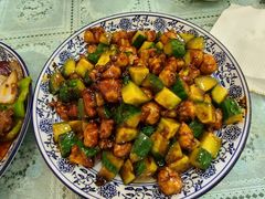 酱爆鸡丁-北大地皖峰饭馆