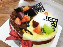 -皇冠幸福里动物奶油生日蛋糕(石桥店)
