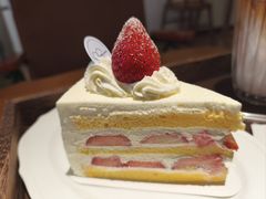 日式传统草莓奶油蛋糕-echoes coffee回响咖啡(红山店)