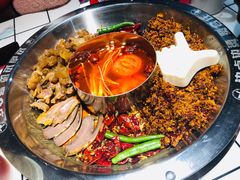 番茄鸳鸯锅-贤合庄卤味火锅(时代广场店)