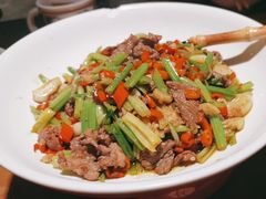小炒黄牛肉-农耕记·湖南土菜(南山欢乐海岸店)