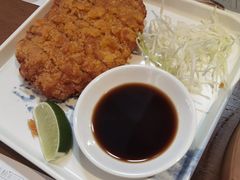 配辣酱油的炸猪排-南小馆(迪士尼小镇店)
