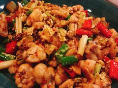 椒香爆牛蛙-华豫川酒家(大卫城店)