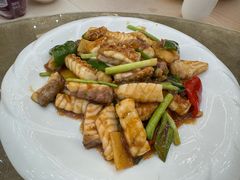 爆炒脆肉皖-轩记海鲜餐厅·四十五年老字号·经典粤菜(西区彩虹店)