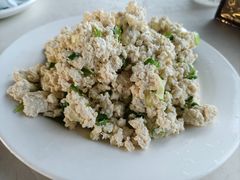 小葱拌豆腐-天源渔港农庄