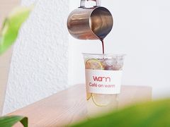 青柠气泡美式-Cafe on warm(丹霞店)