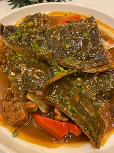 湘水之珠(德胜门店)-"红烧甲鱼吃裙边,汤汁泡饭很好吃.但是作为.