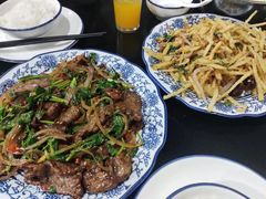 孜然牛肉-一锅厨东北水饺店(厦大店)