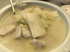 鸡汤芋儿菜-芙蓉凰花园酒楼
