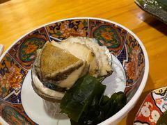 鲍鱼刺身-鮨清日本料理