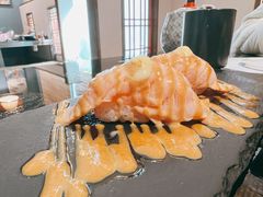 三文鱼火焰寿司-天狗山料理(省体店)